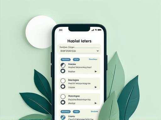 Habitudes Zen, une application de suivi d'habitudes avec des icônes représentant le bien-être, la méditation et la productivité.